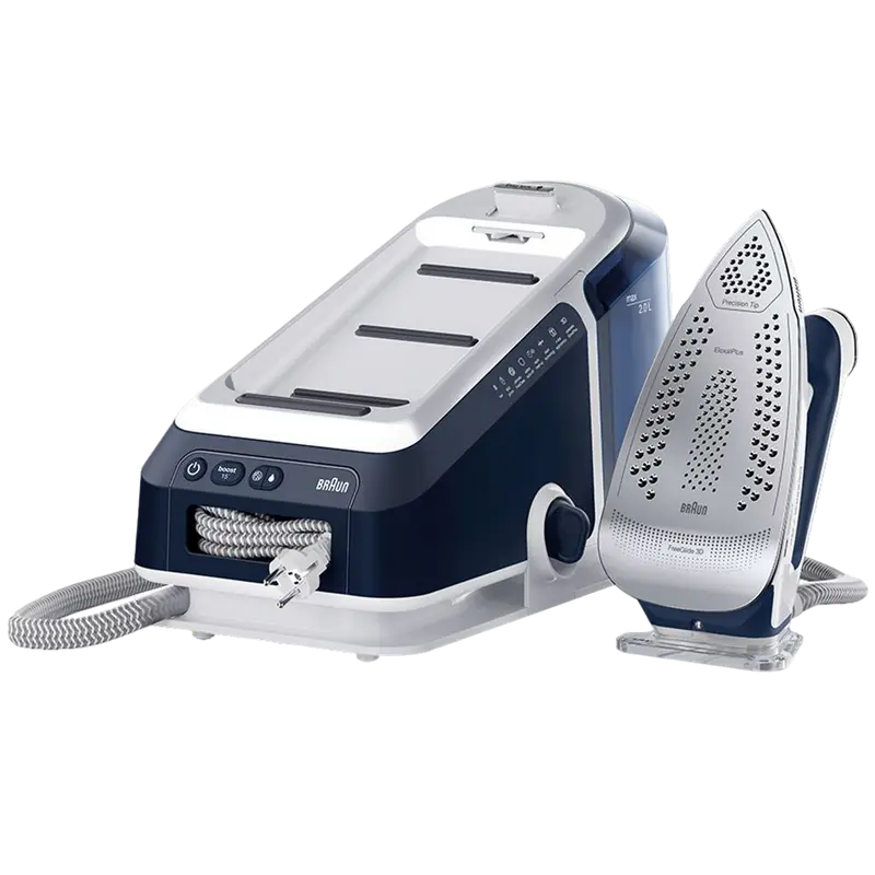 Утюг с парогенератором Braun IS7282BL Синий | Белый