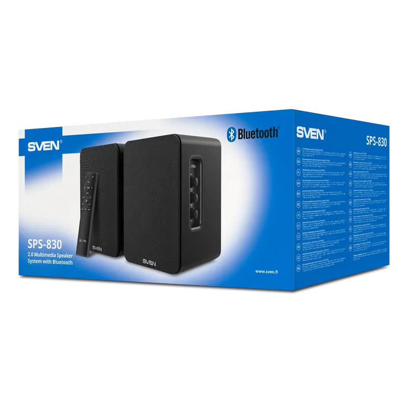 Портативная колонка SVEN SPS-830 Черный