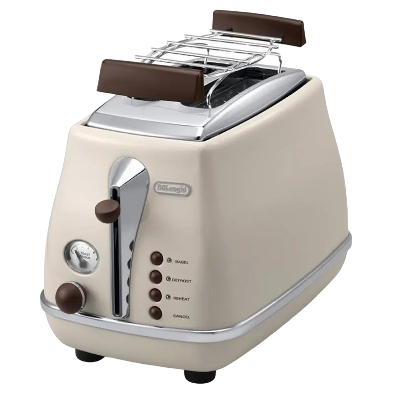 Тостер DeLonghi Icona Vintage Бежевый
