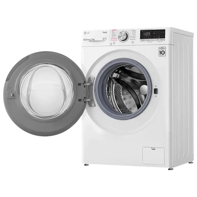 Mașină de spălat cu uscător LG F2V5HG0W Alb