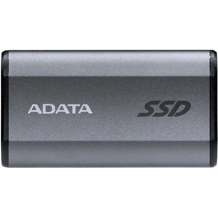Внешний портативный SSD накопитель ADATA Elite SE880 Titanium 500 ГБ Серый