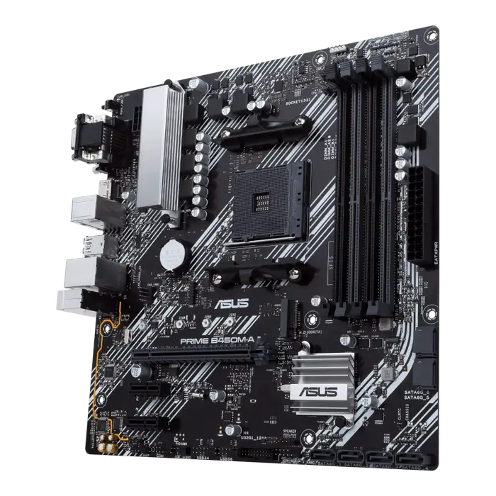 Материнская плата ASUS PRIME B450M-A II AM4 Micro-ATX