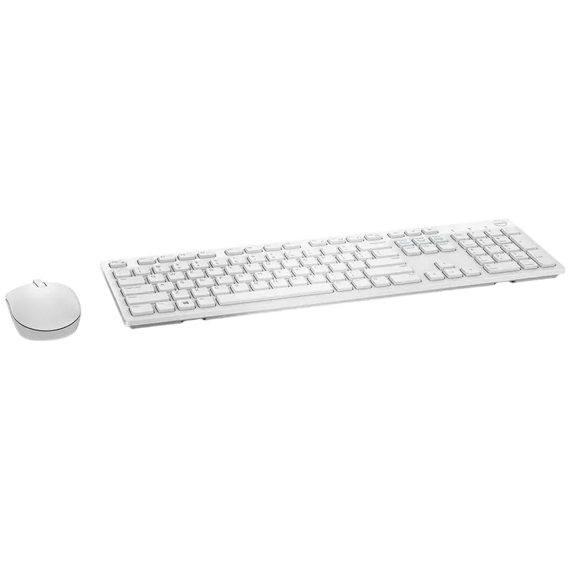 Клавиатура и мышь DELL KM636 Мембрана Белый