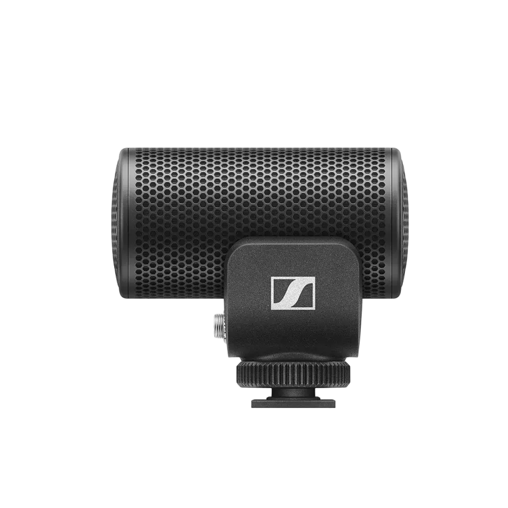 Microfon portabil pentru înregistrare vocală Sennheiser MKE 200 Cu fir Negru