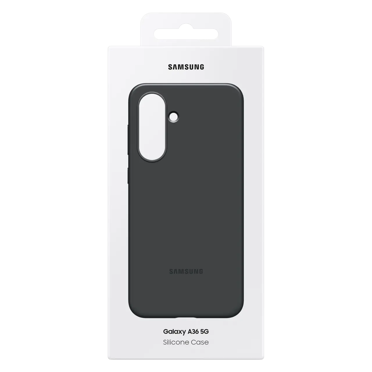 Чехол Samsung Galaxy A36 Silicone Cover Силиконовый Чехол Чёрный