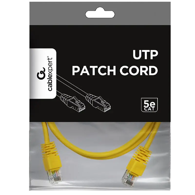 Патч-корд Cablexpert PP12-2M/Y Жёлтый
