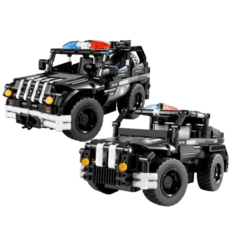 Конструктор с радиоуправлением iM.Master Police Car Черный