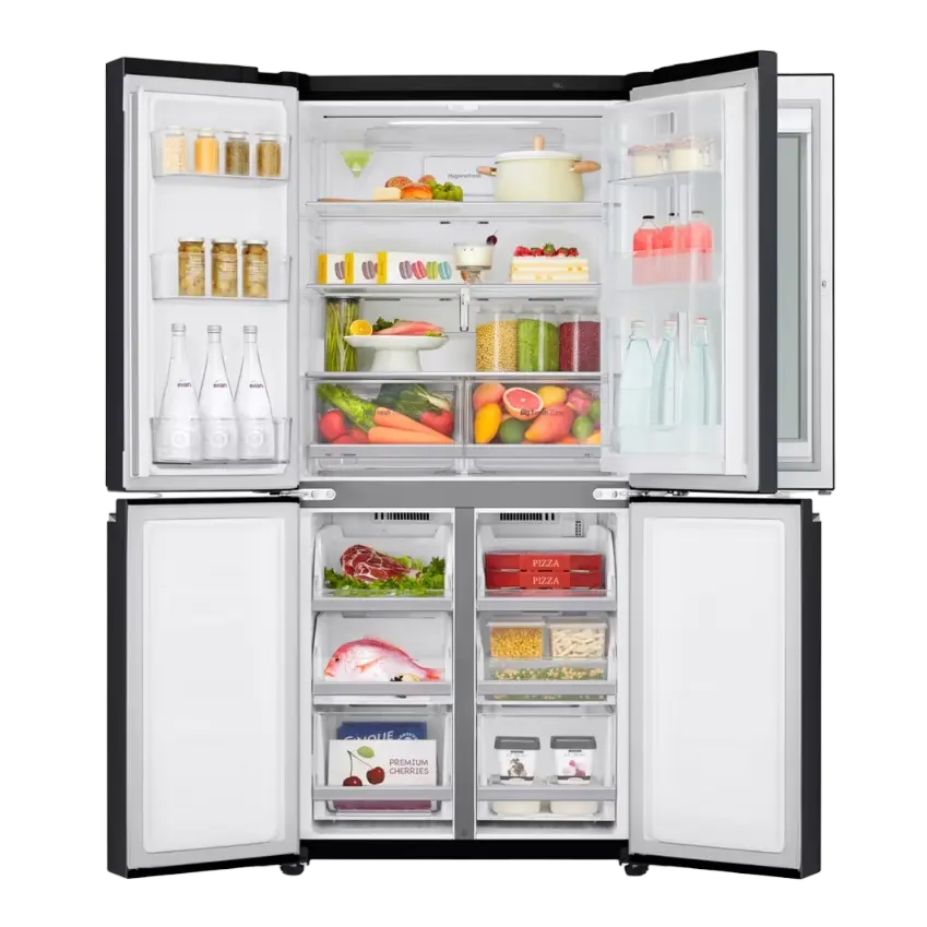 Холодильник LG GC-Q22FTBKL Чёрный