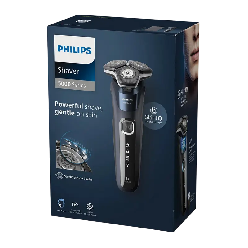 Электробритва мужская Philips Series 5000 Синий