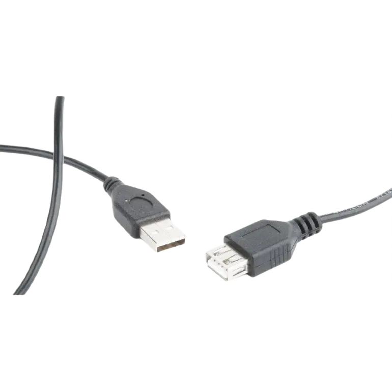 Cablu prelungitor Cablexpert CC-USB2-AMAF-75CM/300-BK Negru
