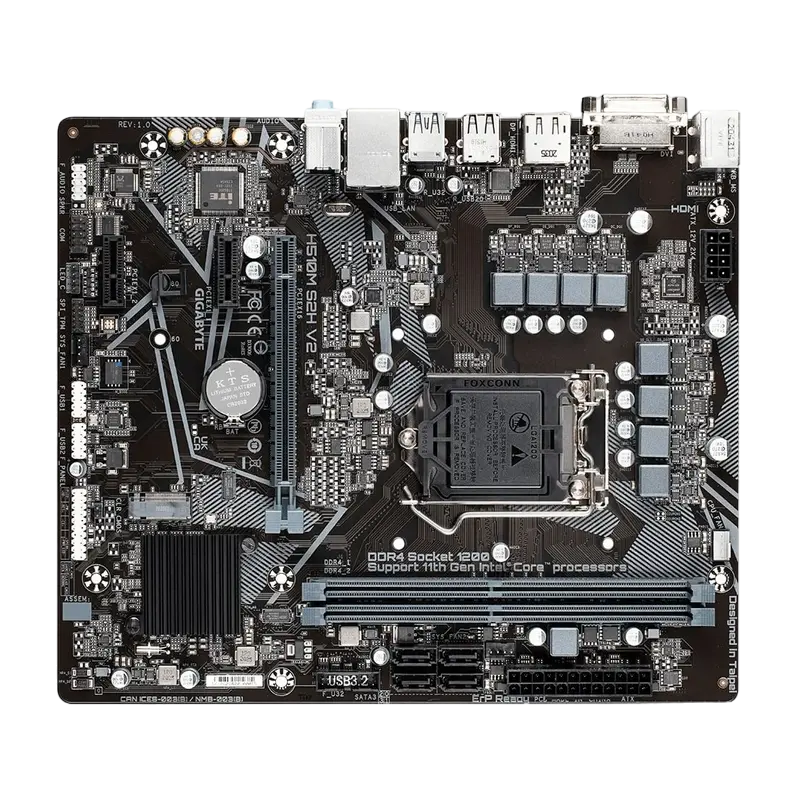 Материнская плата Gigabyte H510M S2H V2 LGA1200 Micro-ATX