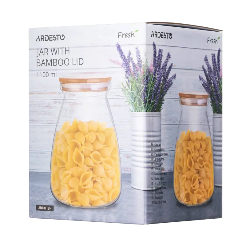 Контейнер Ardesto AR1311BH Fresh Hourglass Прозрачный