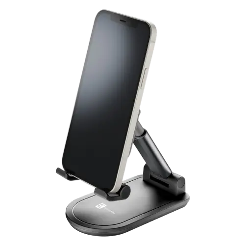 Настольный держатель телефона Cellularline TABLESTANDK Черный