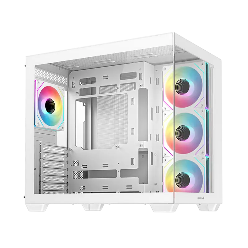 Компьютерный корпус Deepcool CG530 4F Midi-Tower Белый