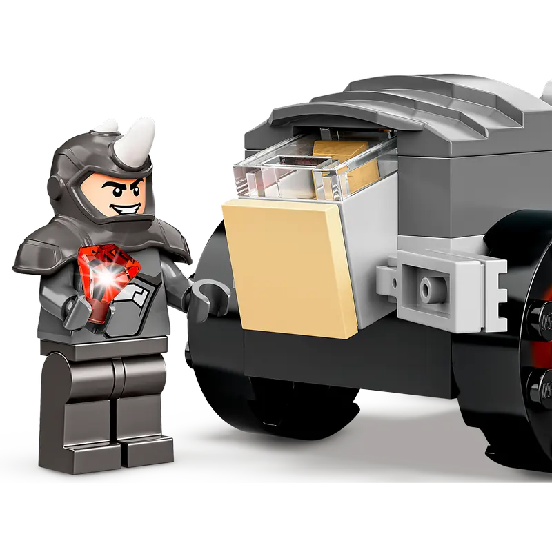 Constructor LEGO Hulk vs. Rhino Truck Showdown Multicolor