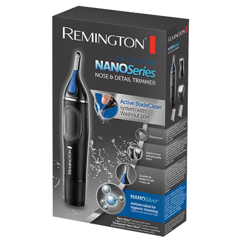 Мужской Триммер Remington Nano Series Lithium Чёрный