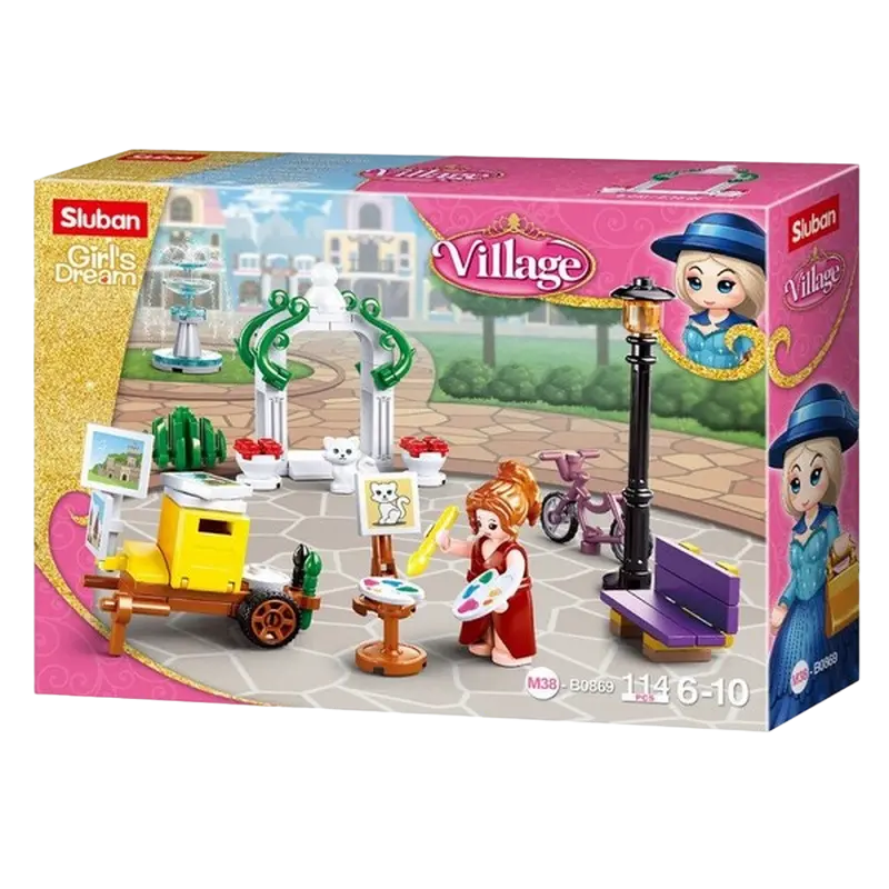 Конструктор Sluban Girls Dream - Park Разноцветный