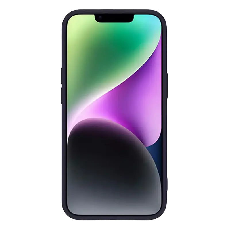 Чехол Nillkin Apple iPhone 14 Plus CamShield Silky Silicone CamShield Silky Темно-фиолетовый