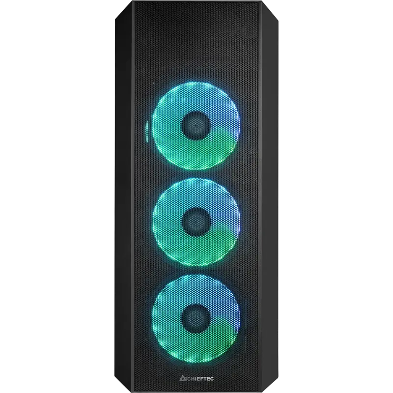 Компьютерный корпус Chieftec GL-04B-OP Midi-Tower Черный