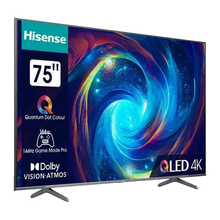 75" QLED SMART Телевизор Hisense 75E7KQ PRO Серый