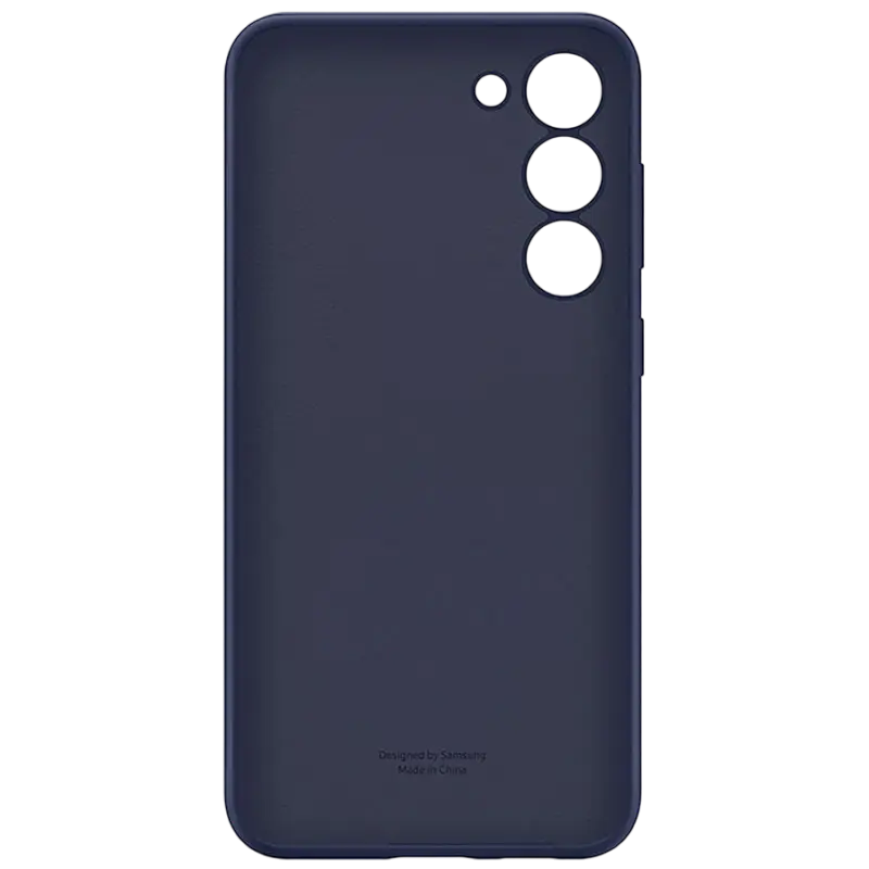 Чехол Samsung Galaxy S23+ Silicone Cover Силиконовый Чехол Темно-синии