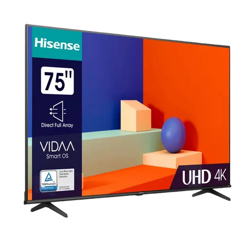 75" LED SMART Телевизор Hisense 75A6K Черный