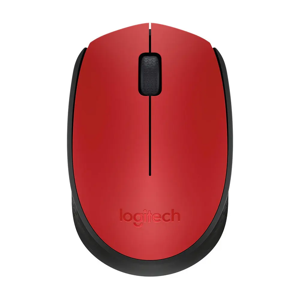 Беcпроводная мышь Logitech M171 Беспроводное Красный