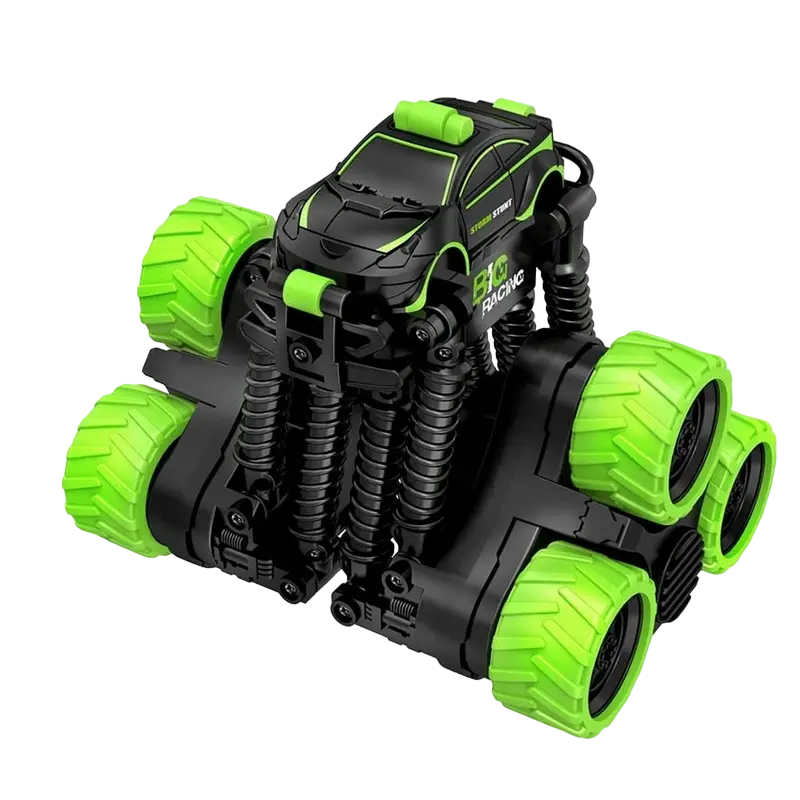 Jucărie cu telecomandă SY Shrink Stunt Car Verde