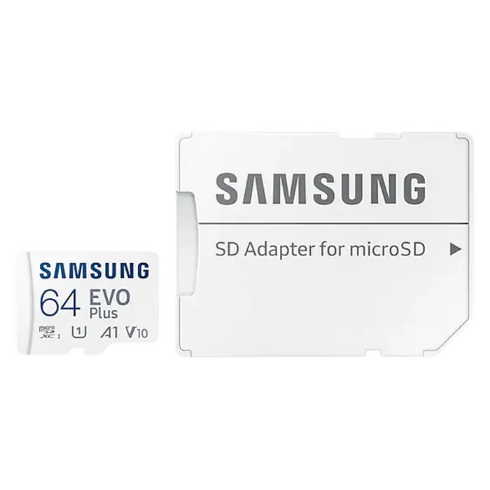 Карта памяти Samsung EVO Plus MicroSD 64ГБ