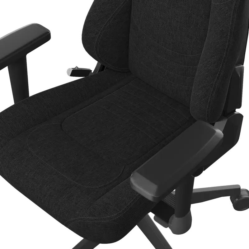 Игровое кресло HATOR Darkside 3L Pro Fabric, Ткань, Чёрный