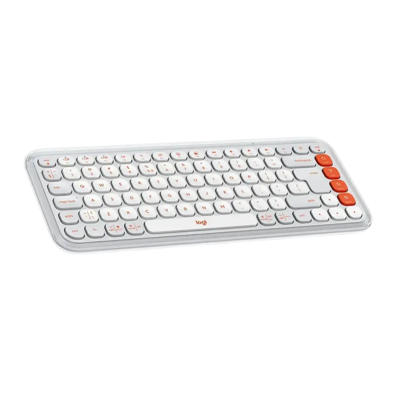 Tastatură Logitech POP ICON Membrană Alb