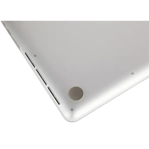 Husă QUMO Apple MacBook Pro 13R iGlaze Ultra-slim case Clear duo Alb