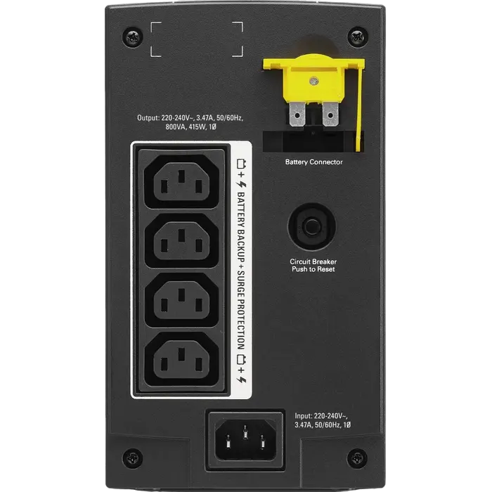 Sursă de alimentare neîntreruptibilă APC BX800LI Negru