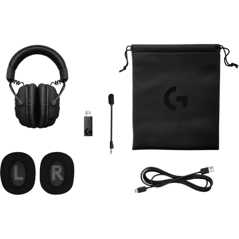 Căști Logitech G Pro X Negru