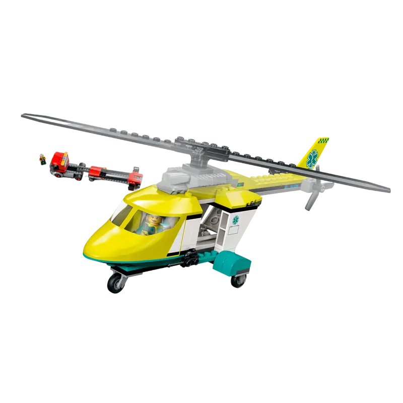 Конструктор LEGO Rescue Helicopter Transport Разноцветный