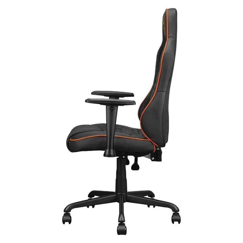 Игровое кресло Cougar Fusion S ПВХ Кожа Черный | Оранжевый