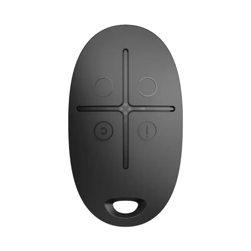 Buton de urgență Ajax SpaceControl Negru