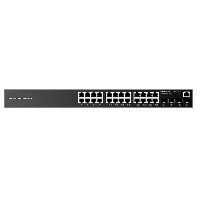 PoE коммутатор Grandstream GWN7803P Черный