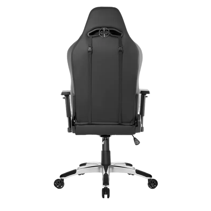 Scaun de birou AKRacing OFFICE Obsidian PU Piele Negru