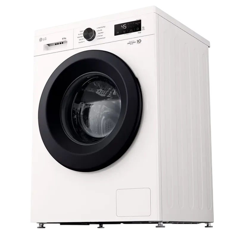 Mașină de spălat cu uscător LG W4X1085NWK Alb