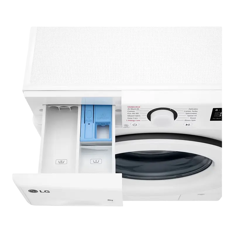 Mașină de spălat LG F2WR508SWW Alb