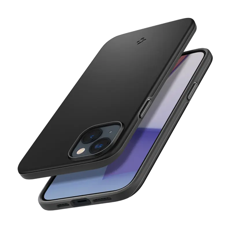 Чехол Spigen Apple iPhone 14 Thin Fit Чёрный
