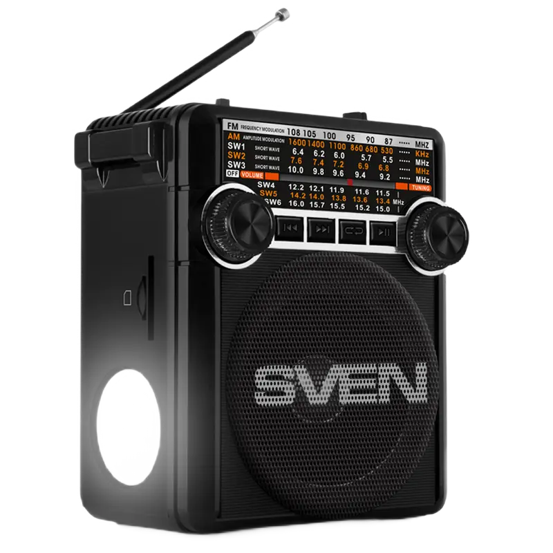 Портативное радио SVEN SRP-355 Чёрный