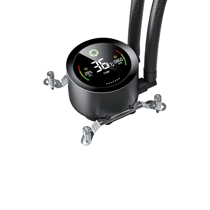 Кулер для процессора Gamemax IceBurg 360 Digital BK 120 мм