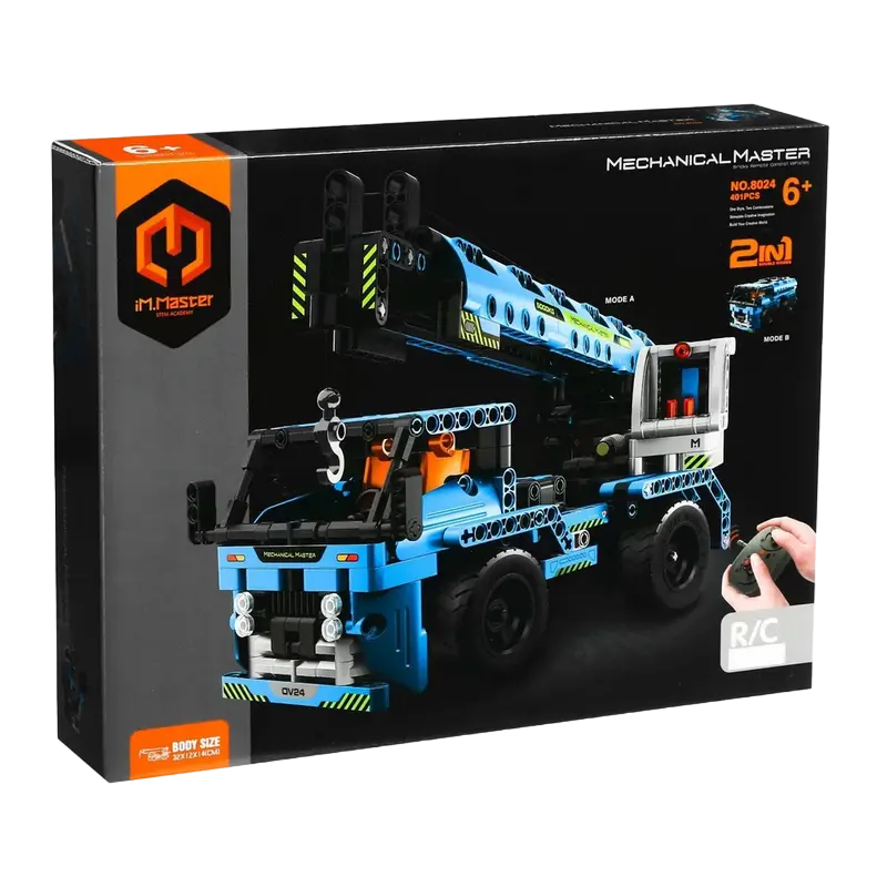 Конструктор с радиоуправлением iM.Master Crane Truck Синий