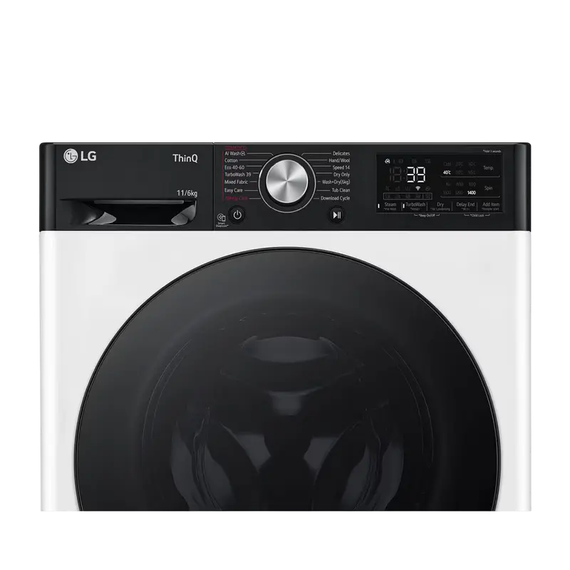 Mașină de spălat cu uscător LG F4DR711S2H Alb