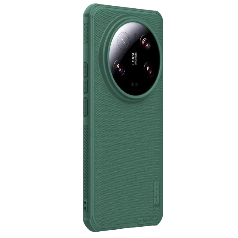 Чехол Nillkin Xiaomi 14 Ultra Frosted Pro Magnetic Frosted Shield Pro Темно-зеленый