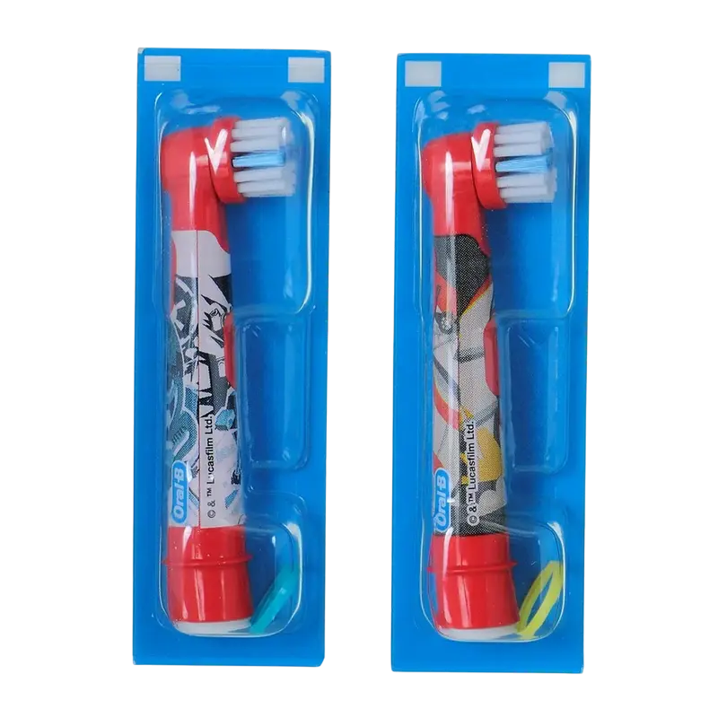 Электрическая зубная щетка Для детей Braun Kids D100 StarWars Красный