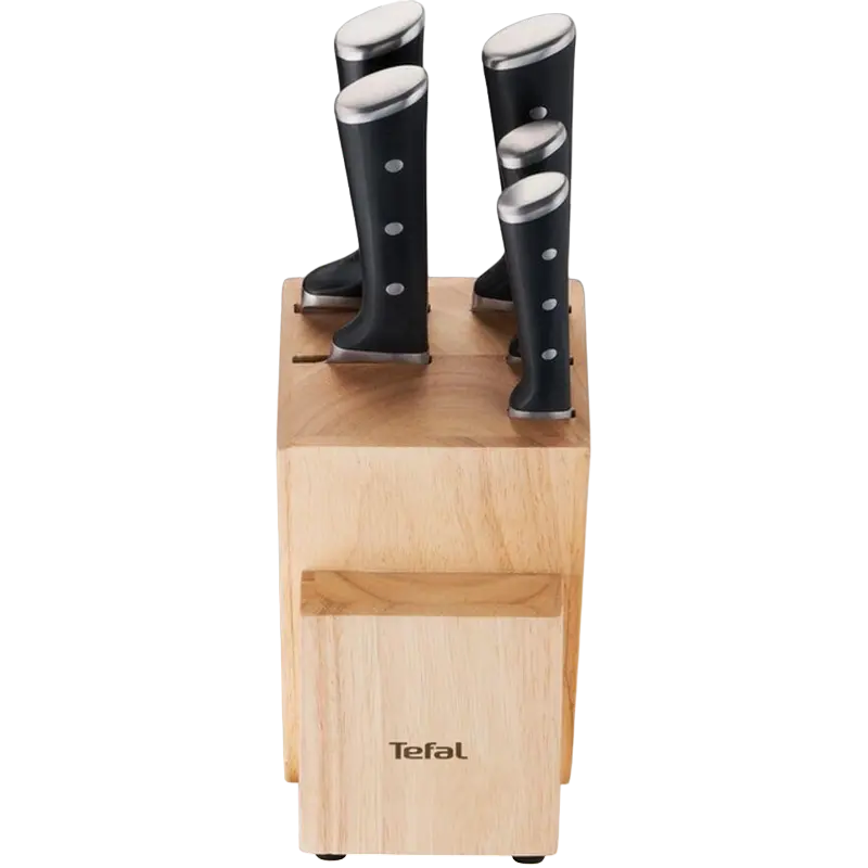 Набор ножей Tefal K232S574 Ice Force Черный