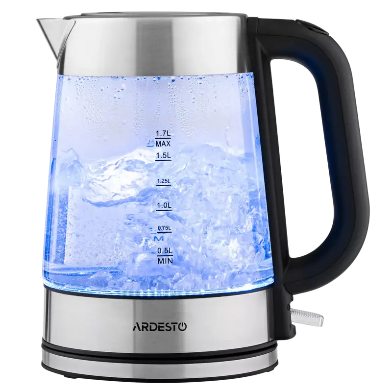 Электрочайник Ardesto EKL-F200 Нержавеющая Сталь | Черный